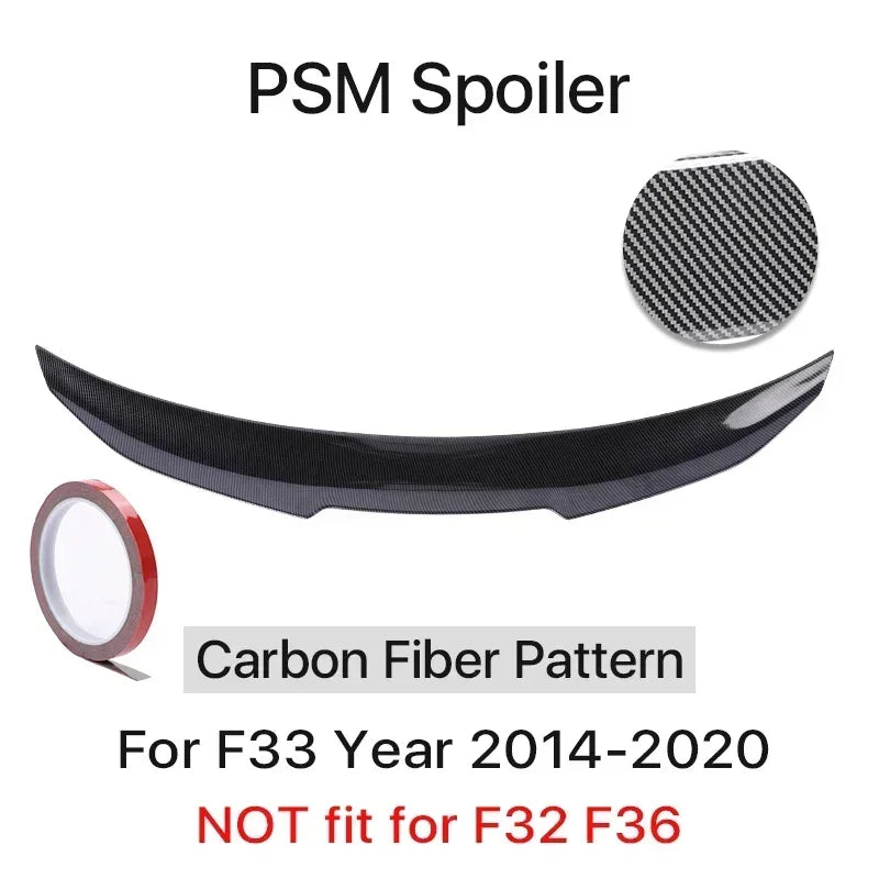 BMW F-Series Rear Trunk Spoiler Wing – Model-Specific Fitment