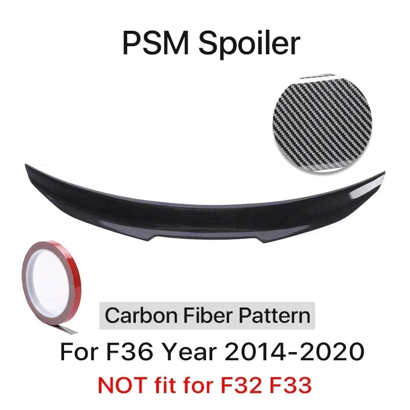 BMW F-Series Rear Trunk Spoiler Wing – Model-Specific Fitment