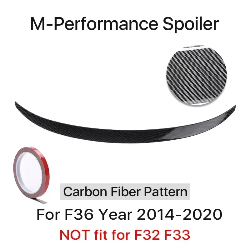 BMW F-Series Rear Trunk Spoiler Wing – Model-Specific Fitment
