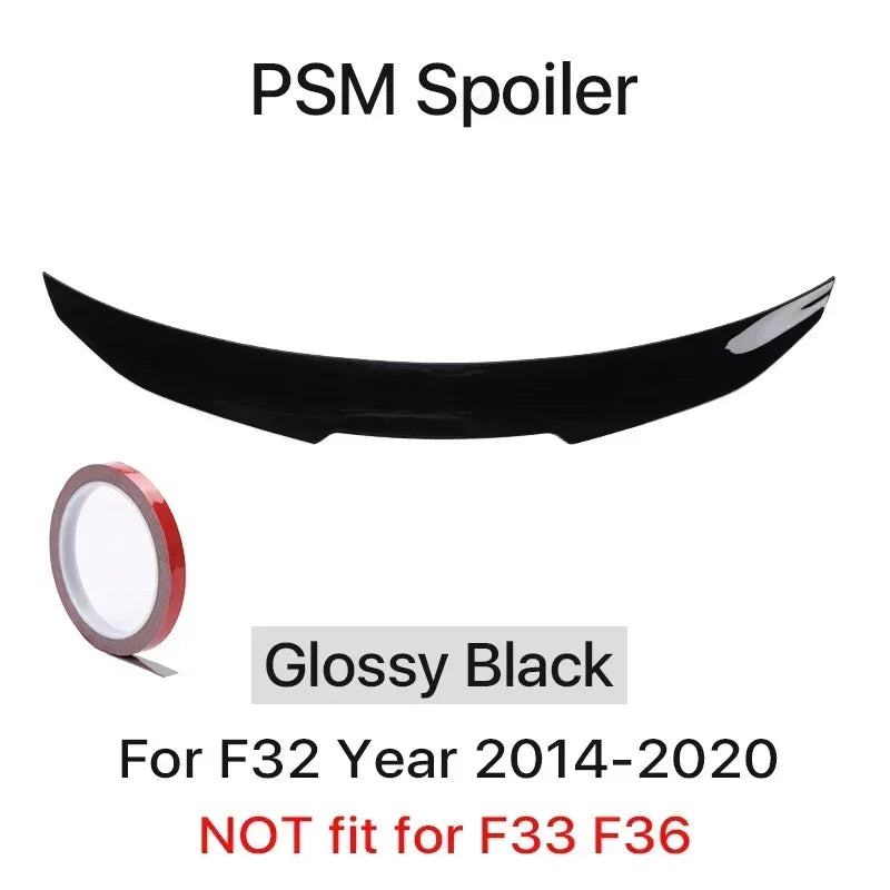 BMW F-Series Rear Trunk Spoiler Wing – Model-Specific Fitment